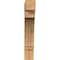 Ekena Millwork Imperial Block Smooth Bracket, Western Red Cedar, 5 1/2"W x 26"D x 34"H BKT06X26X34IMP05SWR - alternate 4